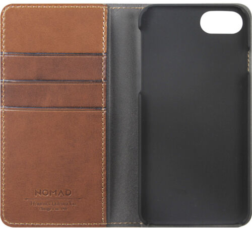 NOMAD Leather Folio IPhone 7/8 dark brown - Bild 1 von 2