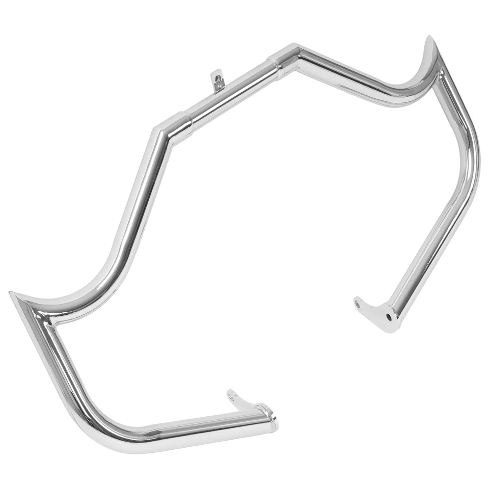 Protector de motor de barra de choque cromada para Harley Touring Street Glide Road King 1997-UP Foto 4 de 4