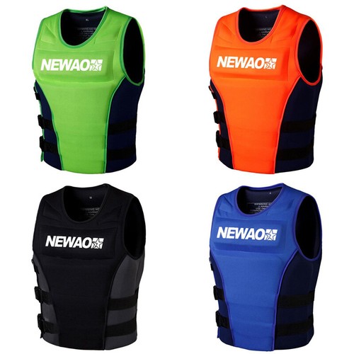 Adult Life Jacket Drifting Swimming Boating Fishing Kayak Marine Surf Life Vest eBay