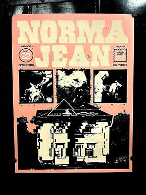 Norma Jean - Pink LE September 2024 Limited Edition Gig Poster