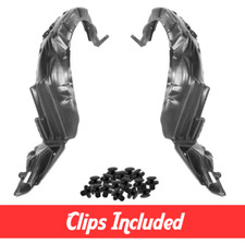 Front Left Right Side Fender Liner Set W Clips For 2004-2009 Toyota Prius Front Left Right Side Fender Liner Set W Clips For 2004-2009 Toyota Prius