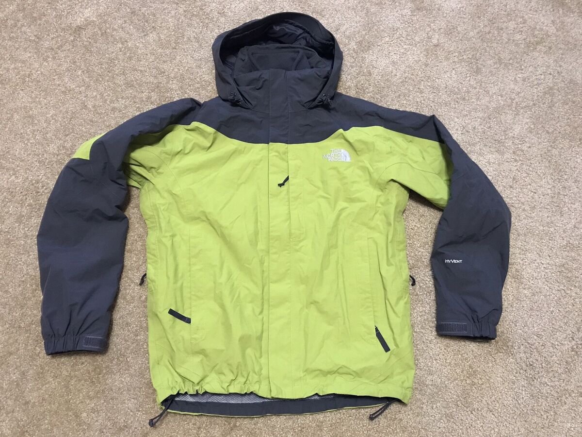 The North Face HyVent TNF 2 in Winter Fleece Lining Outdoor JACKET Men&#039;s sz S | eBay