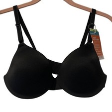 Warner's Classic This Is Not A Bra Black Underwire Bra 34B