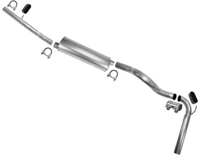 Exhaust System Pipe Rear Muffler Tail Pipe Fits 1995 Chevrolet G10 G20 G30 Van