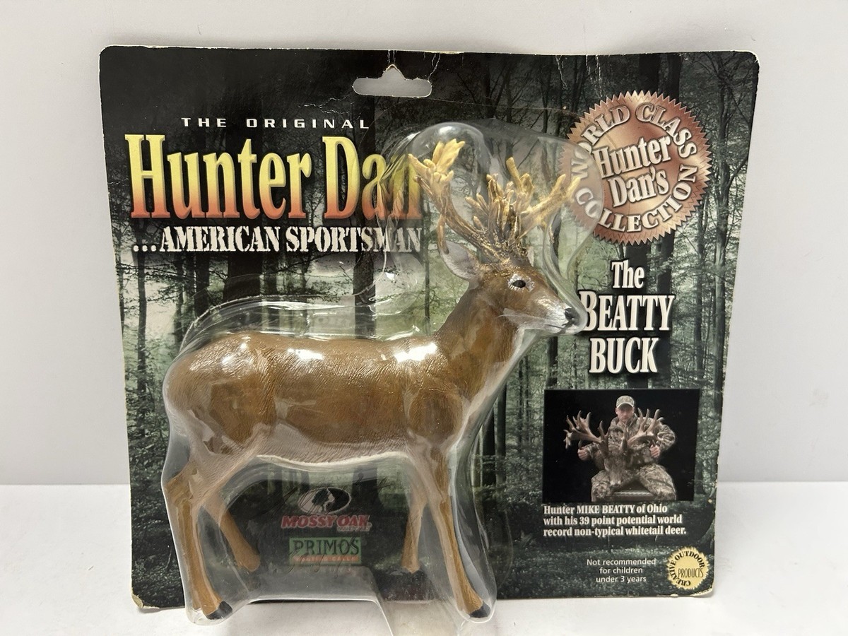 Hunter Dan BRAND Beatty Buck Whitetail Deer Figure. RARE for sale 