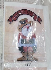 Design Works COWBOY SANTA Wall Hanging Plastic Canvas Kit  Stitch Art Craft