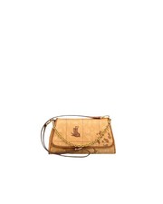 Alviero Martini Prima Classe - Borsa a tracolla in tessuto stampato con cartina 