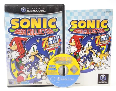 **MINT DISC** Sonic Mega Collection (GameCube) [PAL] - WITH WARRANTY - image 1 of 4
