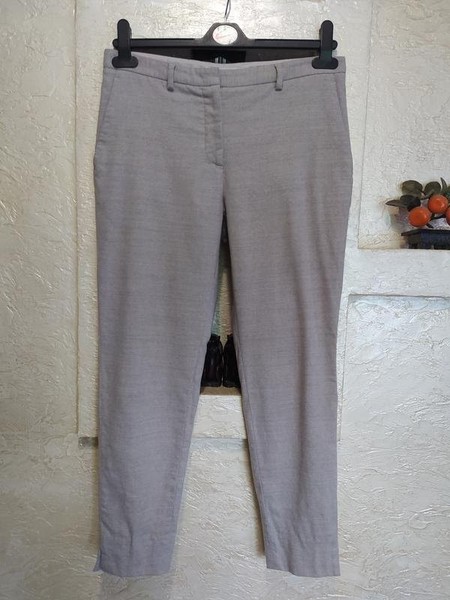 Women Fabiana Filippi Trousers Grey Cashmere 36 /