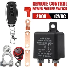 12V Car Wireless Remote Control Cut Off Disconnect Car Battery Isolator Switch