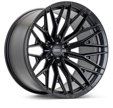 Vossen Hfx-6 20x10 Et-18 6x139.7 Super Deep Satin Black Wheel