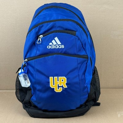 Adidas UCR Highlanders Backpack Blue Black Laptop School Bag NCAA   Pre-Owned