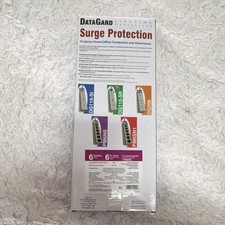 DataGard PM6NS Surge Protector 6 Outlets 6 ft Cord 120V 15A