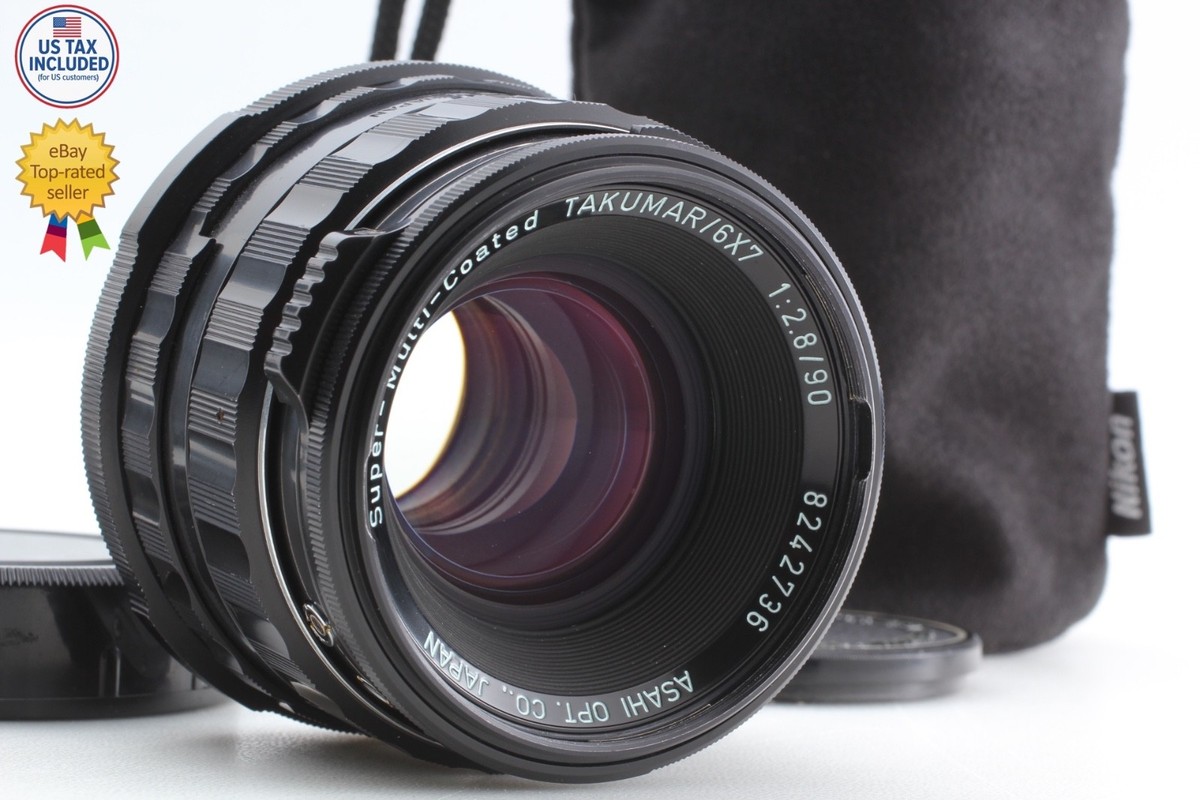 CLA'd【 Near Mint 】Pentax Takumar 6x7 90mm F/2.8 LS Lens for 6x7