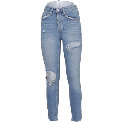Gina Tricot, Jeans, Größe: 36, Perfect Jeans, Blau, Baumwolle/Elasthan #Mek