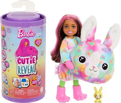 Mattel Barbie Cutie Reveal Chelsea - Dream Color Puppe Spielzeug Girl - Neu