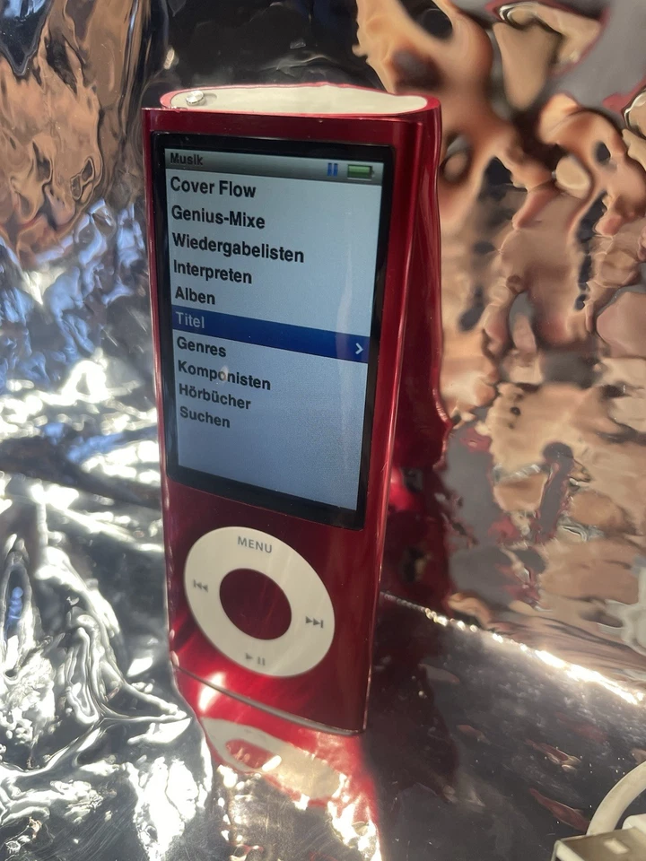 iPod nano 5G 8GB PRODUCT RED – top Zustand – voll funktionsfähig, - Bild 4 von 4
