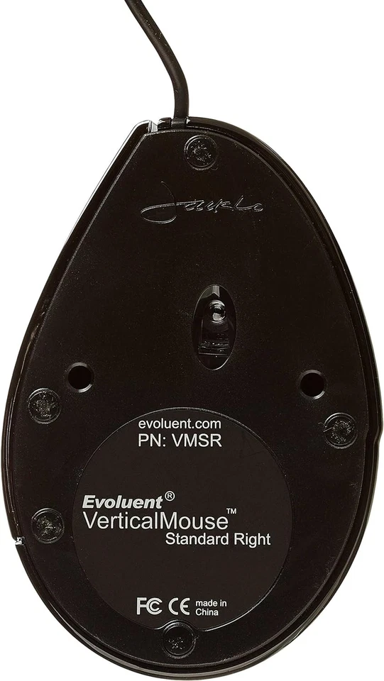 Evoluent Standard Right. USB Black. A vertical patented mouse that supports your - Image 2 of 3