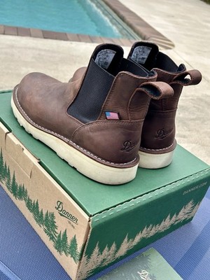 Danner Bull Run Chelsea 6  Brown Size 10 Men s Medium