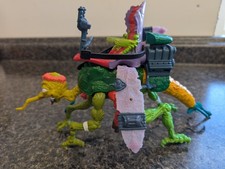 Vintage 1990 Needlenose TMNT Teenage Mutant Ninja Turtles Near Complete