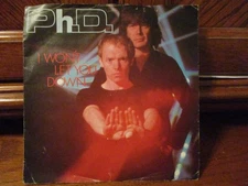 Ph.D "I Won't Let You Down" WEA 45 & Picture Sleeve Still in Excellent Condition