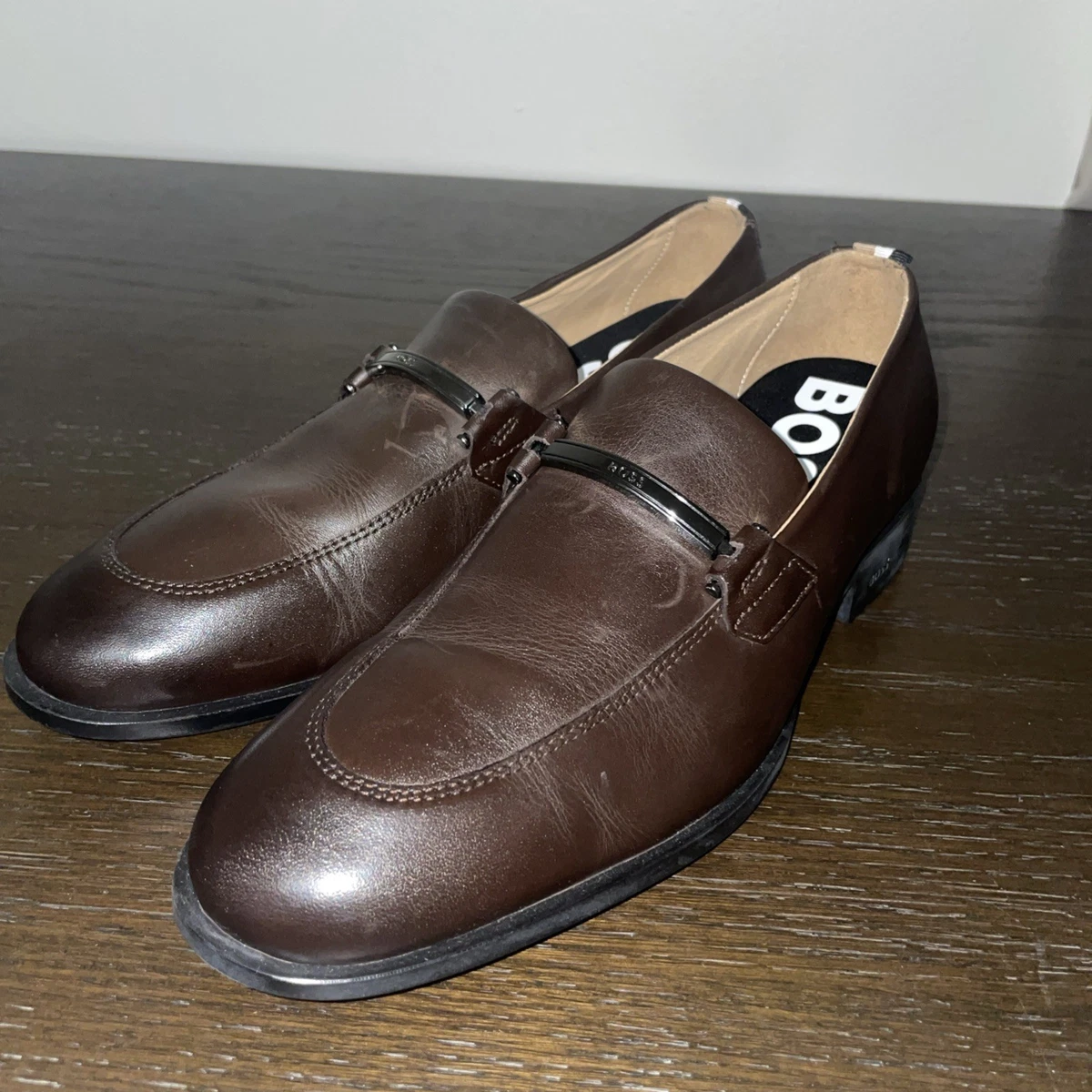 HUGO BOSS Loafer Brown Casual Shoes for Men for sale | eBay display picture 3