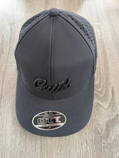 Branded Bills Guild Guitars Black Hat Baseball Cap Size Large 