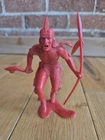 Vintage Marx Toys 6" Native American Indians Figure Toy 1964