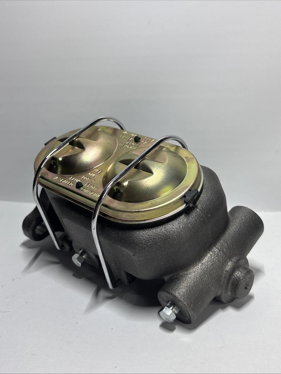 GM Cast Iron Universal Corvette Style Dual Reservoir Master Cylinder 1” Bore photo 5