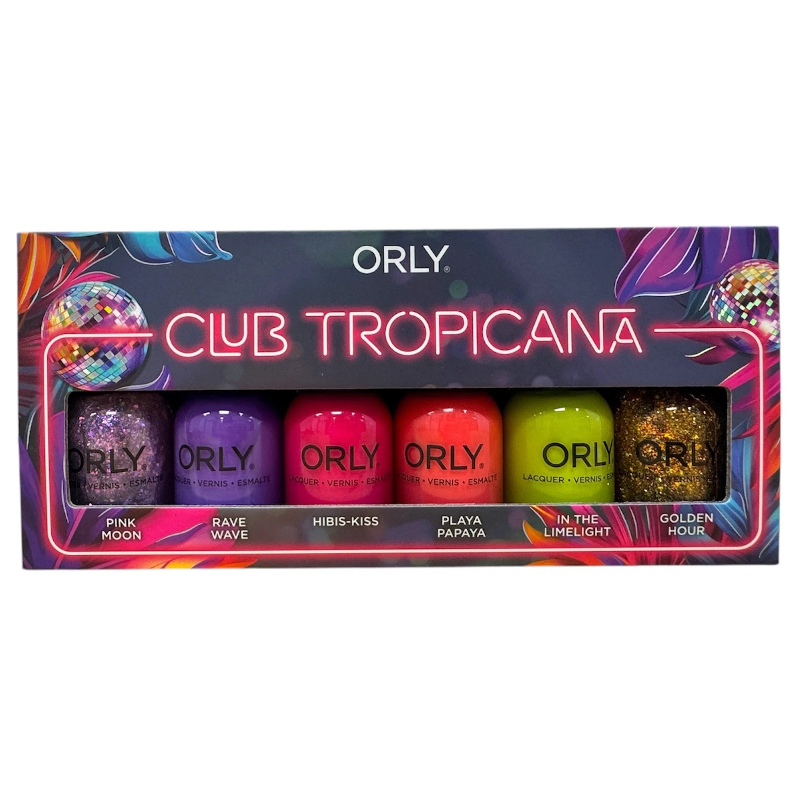 Orly Nail Lacquer Club Tropicana Summer 2026 Collection 6pcs (No Box)
Opens in a new window or tab