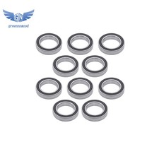10Pcs 6908-2RS Bearings 40 62 12mm Double Rubber Seals Deep Groove Ball Bearing