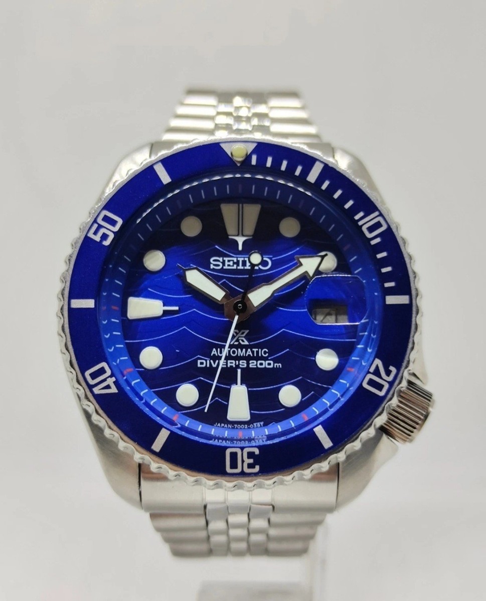 SEIKO DIVER 7002-7000 'SAVE THE OCEAN' DIAL AUTOMATIC MENS WATCH