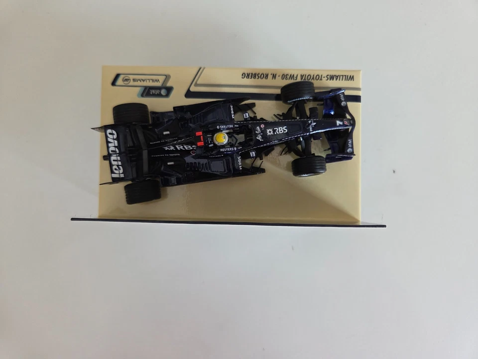 Minichamps 1/43 Williams Toyota FW30 N. Rosberg - Test Barcelona 2008 400080307 - Immagine 3 di 4