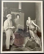 Rolf Armstrong Painting Actress Marla Shelton Original Studio Photo Universal