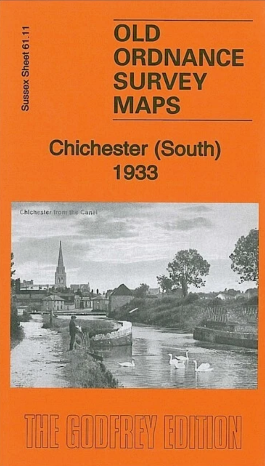 MAP OF Chichester (South) 1933 Sussex Sheet 61.11 by Mike Jee NEW