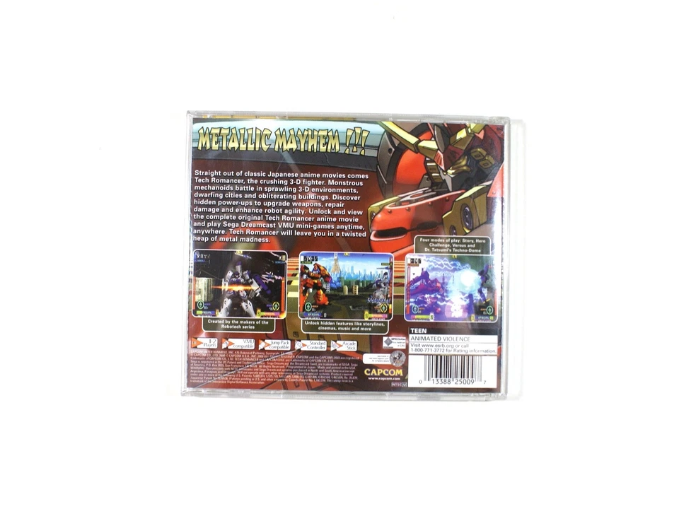 Tech Romancer Sega Dreamcast CIB Great Condition! - Image 2 of 4