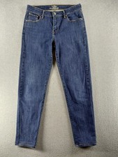 Levi's Women's Jeans Size 8 Blue Demi Curve Classic Fit Straight Leg 27" Denim