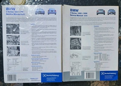 BMW 5 Series Service Manual 1997-2002 Vol 2 & 3 Series Service 