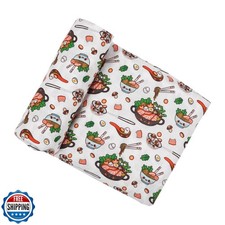 BlessEver Muslin Swaddle Blanket for Unisex, Soft Breathable and Skin-Friendl