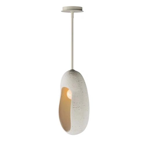 ET2 E25214 Luna 9"W LED Mini Pendant - Chaulk White - Picture 2 of 5