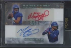 2026 Wild Card Matte Metal Matthew Stafford Mookie Betts 1/2 Auto Autograph