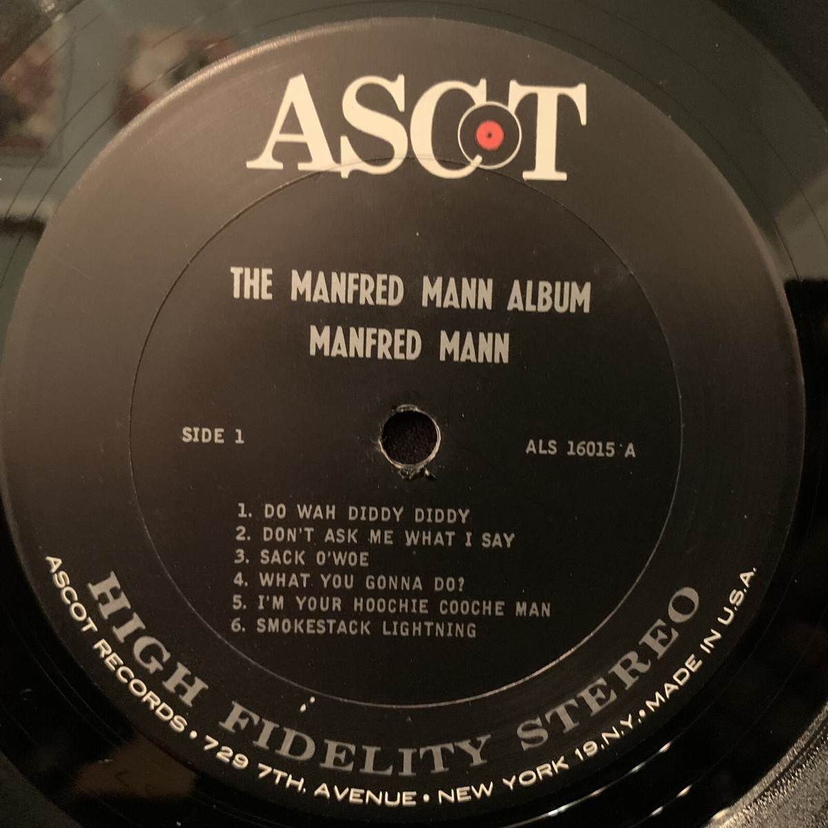 MANFRED MANN - The Manfred Mann Album - ASCOT ST LP 1964 | eBay