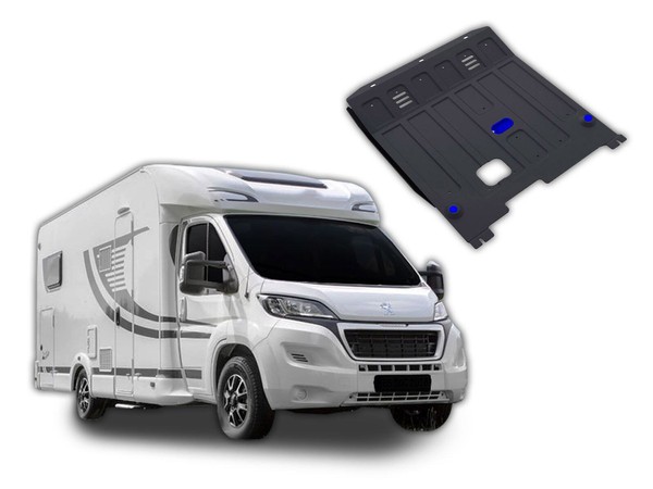 Unterfahrschutz Motor+Getriebeschutz Stahl FüR Peugeot Boxer Wohnwagen 2014-2020-image