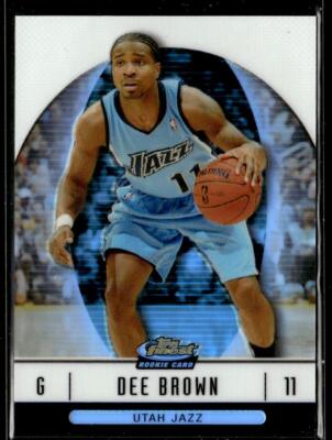 2006-07 Finest Dee Brown Refractors Black Rookie #/99 HS