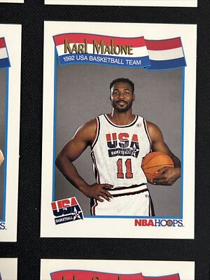 マイケルジョーダン 1991 Hoops USA Team Amazon.com: 1991-92 NBA Hoops #579 Michael Jordan Team USA