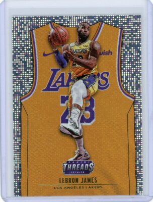 2018-19 Panini Threads Basketball Dazzle #175 LeBron James | eBay