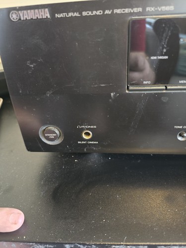 YAMAHA RX-V565  Natural Sound AV Receiver Dolby HDMI DTS Cinema DSP Digital D240 - Picture 2 of 12