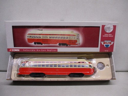 A Limited Edition Corgi Vintage Bus Lines PCC Car CSL Chicago. Kenosha