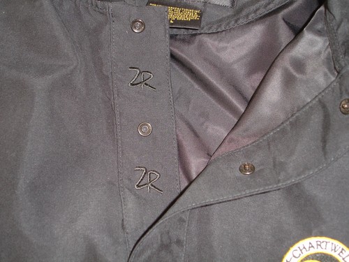 Zero Restriction Mens L Lightweight Long Sleeve Quarter Snap Black Windbreaker - Picture 6 of 8
