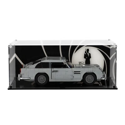 PLEXICO UNIQUEDISPLAY Display Case for Lego 10262 Creator Aston Martin DB5 James Bond